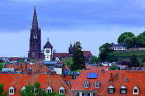 Stadtdächer Freiburg von Patrick Lohmüller