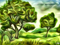 Das Flüstern der Bäume von Norbert Hergl