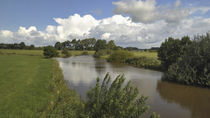 Kanal in Friesland von Rolf Müller