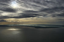 Wolken und Meer von Rolf Müller