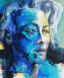 Feeling blue by Petra Herrmann