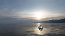 abends auf dem Baikalsee by Anne-Barbara Bernhard