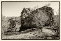 Burg Sponheim-Turmrest 98 - sw von Erhard Hess