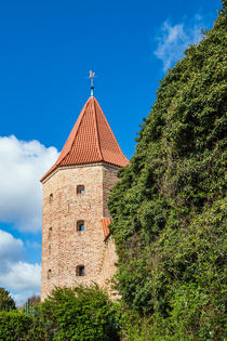 Blick auf Lagebuschturm in Rostock by Rico Ködder