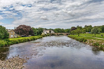 River Derwent Flowing Through Cockermouth von Ian Lewis