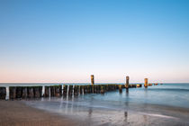 Buhne an der Küste der Ostsee bei Graal Müritz by Rico Ködder