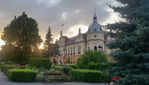 Brasov county council building in Transylvania, Romania by ambasador