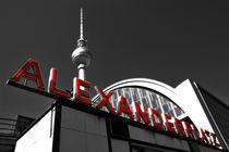 Alexanderplatz-Schild by Christian Behring