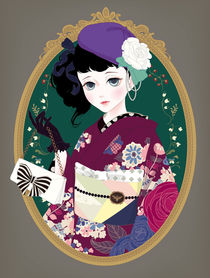kimono girl by Mari Katogi