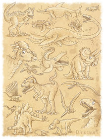 lustige Dinosaurier by Stefan Lohr