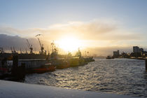 Sunset At The Harbour von Julian Berengar Sölter