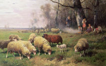 The Shepherd's Family  by Adolf Ernst Meissner