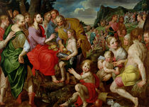 The Feeding of the Five Thousand  von Ambrosius the Elder Francken