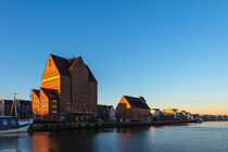 Der Stadthafen in Rostock am Morgen by Rico Ködder