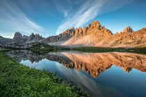 Sonnenaufgang am Paternkofel in den Dolomiten by Achim Thomae