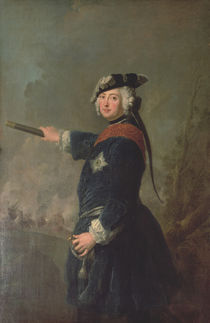 King Frederick II the Great of Prussia  von Antoine Pesne