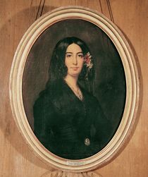 Portrait of George Sand  by Auguste Charpentier