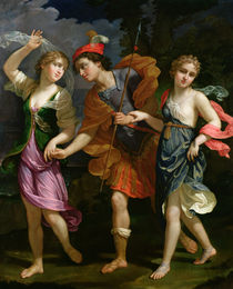 Theseus with Ariadne and Phaedra von Benedetto the Younger Gennari