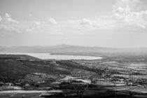 landscape in italy, trasimeno lake