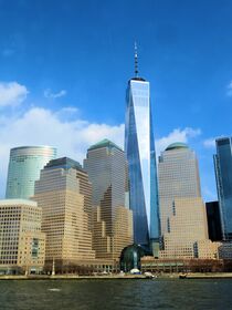 One World Trade Center in New York City by Mellieha Zacharias
