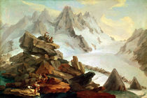 The Mountains at Lauteraar von Caspar Wolf