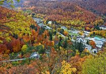Bad Harzburg in prachtvollem Herbstlaub von gscheffbuch