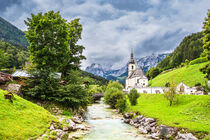 Pfarrkirche Sankt Sebastian in Ramsau im Berchtesgadener Land by Rico Ködder