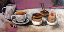 Kaffee mit Gebäck von Olga David