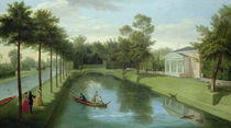 The Water Gardens of Chiswick House  by Pieter Andreas Rysbrack