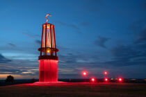 Landmarke auf der Halde Rheinpreussen, Moers, Metropole Ruhr, Deutschland von alfotokunst