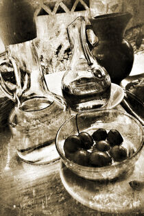 Les olives (sépia) von Boris Selke