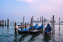 Blick auf die Insel San Giorgio Maggiore in Venedig von Rico Ködder