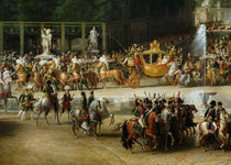 The Entry of Napoleon  by Etienne-Barthelemy Garnier