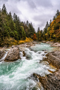 Herbst im Karwendelgebirge by Achim Thomae