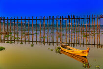 U Bein Bridge by Miro May