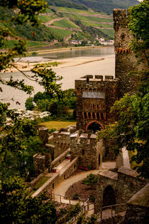 'Burg Reichenstein am Rhein' von Sandra  Vollmann