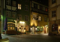 Bamberg: Romantischer Abend am Pfahlplätzchen  von Berthold Werner