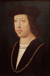 Portrait of Ferdinand II  von Master of the Legend of St. Madeleine