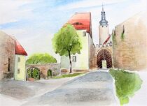 Westtor der Burg Querfurt by Heike Jäschke