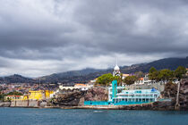 Blick auf die Stadt Funchal auf der Insel Madeira von Rico Ködder