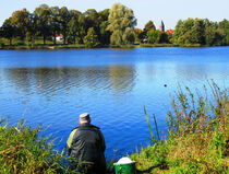 Angeln am Vechtesee by Heinz Munk