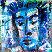 Blue Portrait by mimulux