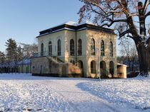 Teehaus Altenburg im Winter von alsterimages