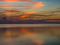Spektakulärer Sonnenuntergang am Lake Nicaragua von marie schleich