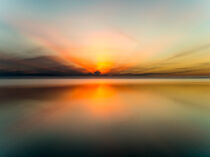 Spektakulärer Sonnenuntergang am Lake Nicaragua von marie schleich