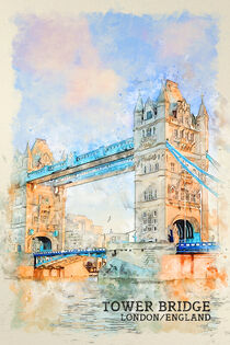 Tower Bridge von printedartings