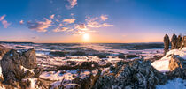 Panoramic view of winter landscape von raphotography88