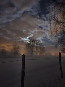 Abendstimmung im Schnee by Julia H.