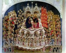 The Coronation of the Virgin in Paradise von Jacobello del Fiore