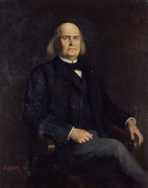 Portrait of Charles Leconte de Lisle  von Jacques Leonard Blanquer